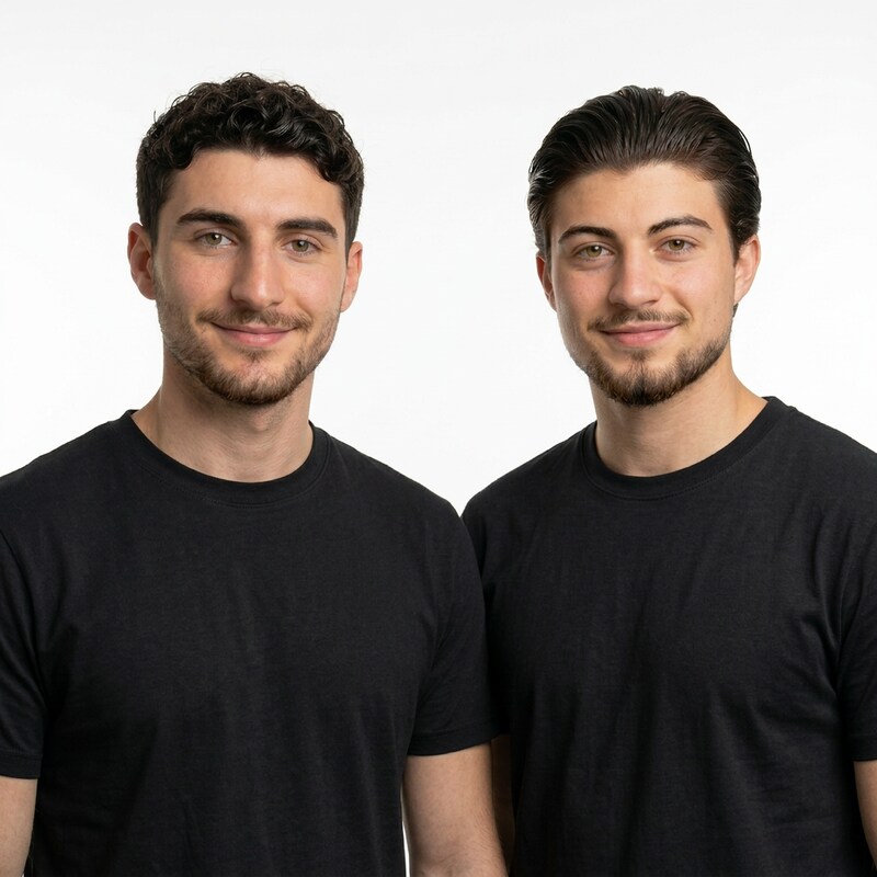 Marcel und Alessandro Tasca